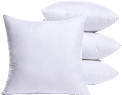 Immagine prodotto di Imbottitura per cuscini 45x45 cm - Set di 4 federe lavabili per divani e cuscini decorativi