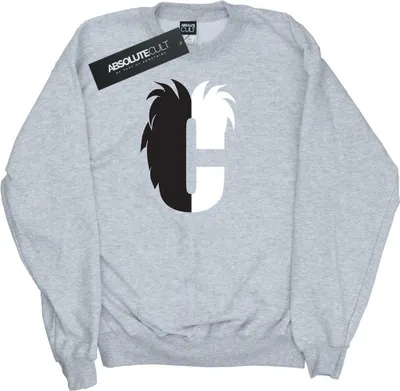 Image de Disney - Sweat-shirt pour homme « Alphabet C Is For Cruella De Vil » BI48915 (XL) (gris)