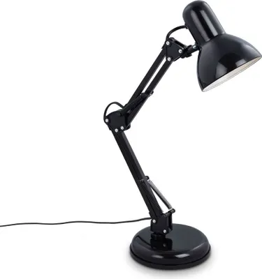 Obrázok produktu pre Stolná lampa BRILONER LEUCHTEN PIXA, 40 W, IP20, čierna, kov, bez 1x E14, Ø 15,5 cm