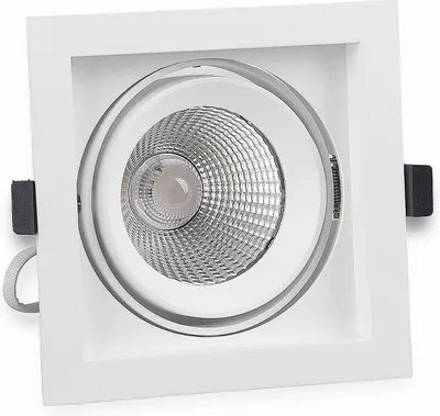 Produktbild von LED Einbaustrahler Genius 20W 930 Warmweiß GL0111W Ø 120x120mm