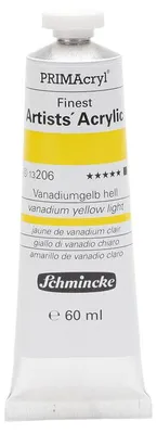 Produktbild von Schmincke PRIMAcryl Professional Acrylfarbe 60 ml - 895 Silber
