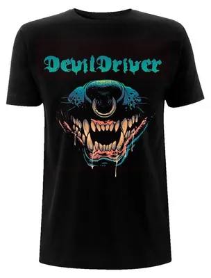 Produktbild von DevilDriver T-Shirt Herren Hyena Jaws schwarz Band-Merch, Bands 100% Baumwolle L