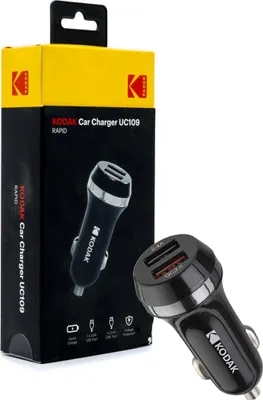 Produktbild von KODAK 1224V Quick Charge 30 USB-Autoladegerät
