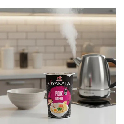 Produktbild von Ajinomoto OYAKATA Instantnudeln Ramen Schweinefleisch Ramen CUP 62g