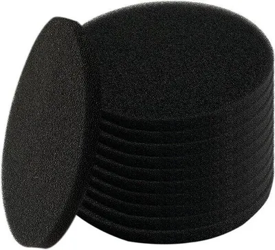 Immagine prodotto di Filtri per ventilatori di alta qualità per impianti di ventilazione - Diametro 140 mm - Confezione da 6 pezzi