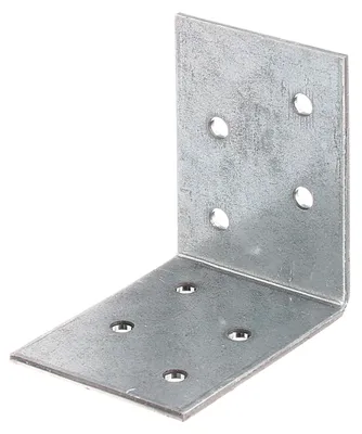 Immagine prodotto di Alberts 835415 Connettore angolare, zincato sendzimir, 50 x 50 x 40 mm, set da 50
