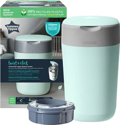 Produktbild von Tommee Tippee Sangenic Twist & Click Behälter Grün Grün One Size