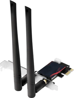 Immagine prodotto di Scheda di rete WL0248 LOGILINK, interna, PCI-E, Wi-Fi 6E, Bluetooth 5.2