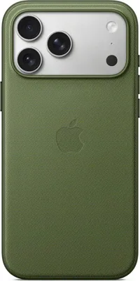 Image de Apple TechWoven Case avec MagSafe pour l'Apple iPhone 17 Pro - Vert