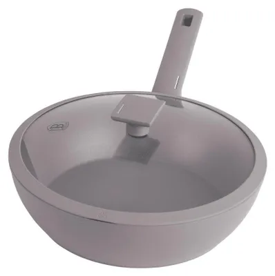 Produktbild von BerlingerHaus Wok mit Deckel 28cm Taupe