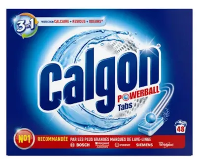 Produktbild von Calgon 3 in 1 powerball tabs wasmachinereiniger 48 tabs/624gr