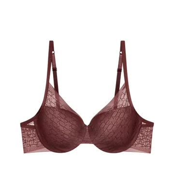 Produktbild von Triumph Signature Sheer WHP EX, Farbe: Decadent Chocolate FJ/7572, Größe: 75B Bügel-BH mit Halbschale und Einlage