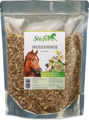 Produktbild von Stiefel Weidenrinde, geschnitten 500 gr.