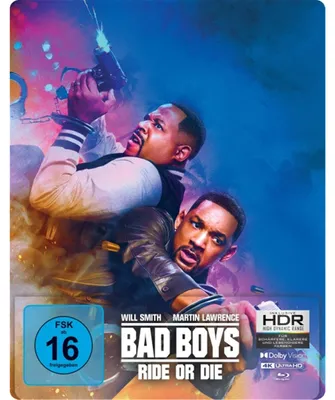 Produktbild von Bad Boys: Ride or Die (Ultra HD Blu-ray & Blu-ray im Steelbook) - Plaion Pictures - (Ultra HD Blu-ray / Action)