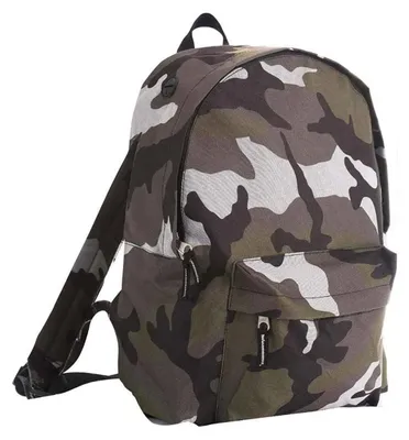 Image de SOLS - Sac à dos « Rider », motif camouflage LT1755 (taille unique) (vert)