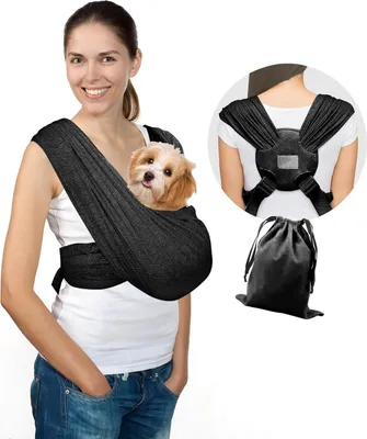 Produktbild von Hondendragetas - Draagdoek für kleine Hunde - Verstellbar