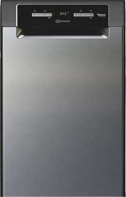 Produktbild von Bauknecht BK6UB10BS7A0X, Freistehend, Single (45 cm breit), Edelstahl, Schwarz, Tasten, 1,3 m