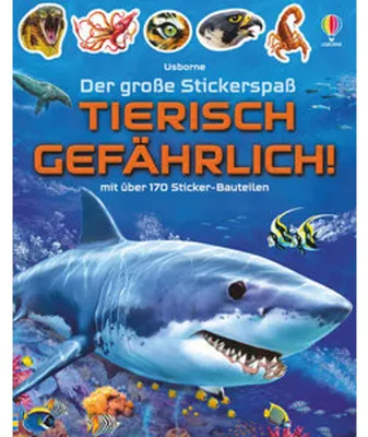 Obrázok produktu pre Der große Stickerspaß: Tierisch gefährlich!
