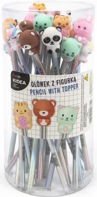 Zdjęcie produktu dla Ołówek z figurką (24szt) KIDEA