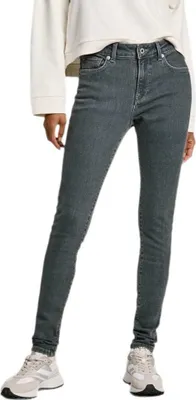 Produktbild von Pepe Jeans Pl204728 Skinny Fit Jeans Grau 27 / 30 Frau Grau 27
