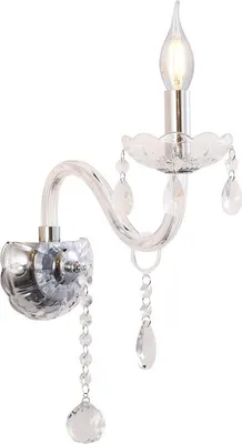 Obrázok produktu pre Očarujúce nástenné svietidlo s svietnikmi Cristallo 1x40W E14 Candellux