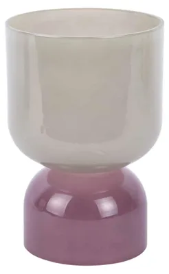 Produktbild von Present Time - Vase Colores Small - Graujade - Ø15cm