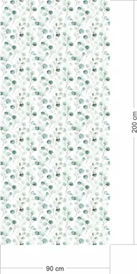 Produktbild von 2 x 0,9 m selbstklebende Folie - Floral Klebefolie Dekorfolie Möbelfolie