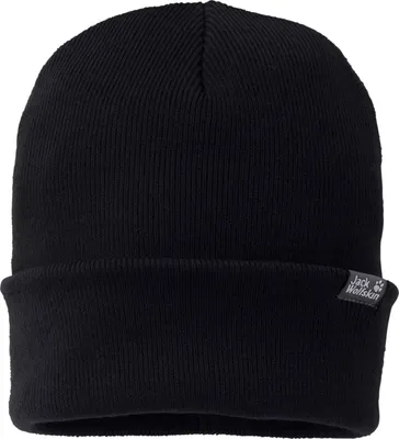 Produktbild von Jack Wolfskin Rib Hat Beanie 1903891-6000, Kappe, Uni, Schwarz