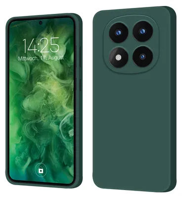 Produktbild von Hülle für Xiaomi Redmi Note 14 Pro+ 5G Case Cover Bumper Smartphone Softgrip Schutzhülle Farbe: Grün