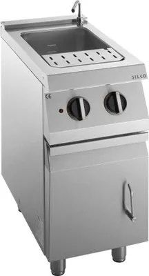 Zdjęcie produktu dla Elektryczna kuchenka do makaronu KBS 5,7 Kw 28 litrów 1 misa Gn 2/3 400x730x900 mm 400 Volt