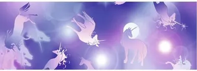 Produktbild von Transparentpapier 115g/qm A4 VE=25 Blatt Fauna Einhorn