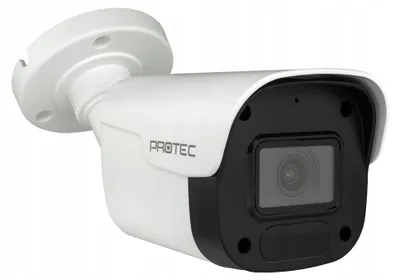 Obrázok produktu pre 4MP vonkajšia IP kamera s napájaním cez Ethernet (PoE), krytie IP66, objektív 2,8 mm, infračervené osvetlenie do vzdialenosti 25 metrov, vysoké rozlíšenie, značka Protec