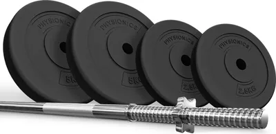 Zdjęcie produktu dla PHYSIONIC Zestaw do podnoszenia z ciężarkami 15 kg,