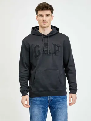 Obrázek produktu pro Mikina fleece logo GAP kapuce M