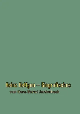 Produktbild von Heinz Helfgen