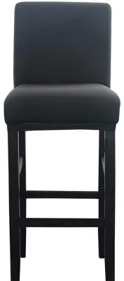 Barkrukbezug, elastisch, schwarz, 1 Stück, Spandex, Stuhlhussen