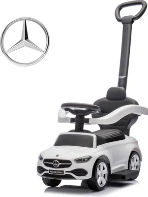 Zdjęcie produktu dla Milly Mally Pojazd z rączką MERCEDES C-Class Deluxe White