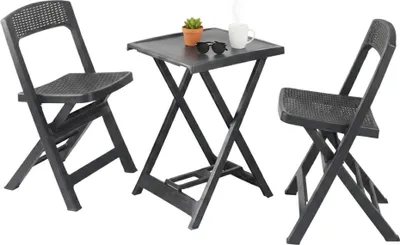 Immagine prodotto di Cassville - set Salotto da Esterno, Nero Antracite, 2 Posti  Italy