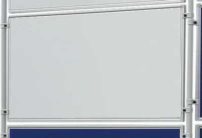 Produktbild von FRANKEN Franken Stellwand ECO 120 x 90 cm (B x H) Aluminium weiß
