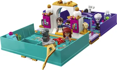 Zdjęcie produktu dla LEGO® Disney™ Mała syrenka - księga opowieści 43213