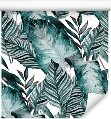Produktbild von 10m VLIES TAPETE Rolle Exotische Pflanzen Blätter Natur Tropen XXL