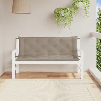 Produktbild von Möbel Gartenbank-Auflage Taupe 150x(50+50)x7 cm Oxford-Gewebe - Gartenmöbelauflagen 315024