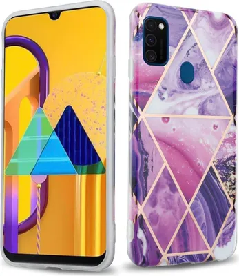 Produktbild von Cadorabo Schutzhülle für Huawei P20 LITE 2018 / NOVA 3E Hülle in Lila TPU Handyhülle Etui Case Cover