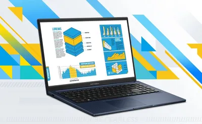 Image de ASUS Vivobook 17 X1704MA-AU190W, processeur Intel Core i5-315, écran 17,3" FHD (niveau IPS), 60Hz, 250 nits, antireflet, 16 Go de RAM DDR5, SSD 512 Go, carte graphique Intel, WiFi 6+, Bluetooth, webcam 720p, batterie 50 Wh, Windows 11, couleur bleu clair