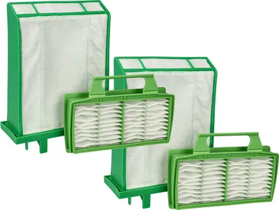 Produktbild von vhbw 2x Mikrofilter, 2x Hygieneschutzfilter Ersatz für Sebo 6696ER für Staubsauger