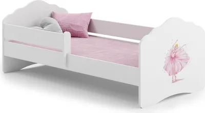 Obrázok produktu pre Jednolôžková posteľ Wave 160x80 so zábranou - Princezná v korune