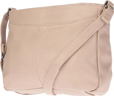 Produktbild von Große Damen Tasche Umhängetasche Schultertasche Bag Handtasche Leder Optik PolyurethanTaupe