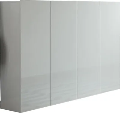 Produktbild von Dmora Schuhschrank 160x34x115h cm Grau 36 Paar 10 Böden