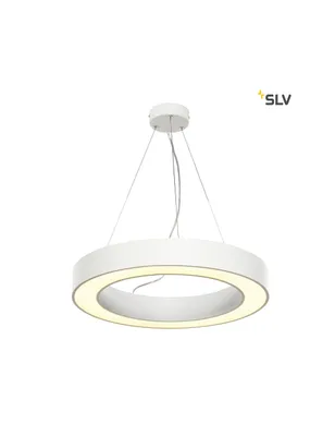 Produktbild von SLV 133841 MEDO PRO 60 RING Pendelleuchte weiss