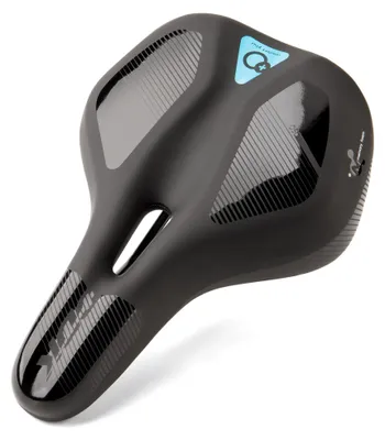 Immagine prodotto di Sella per bicicletta con memory foam e ammortizzazione - Nera